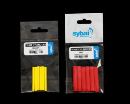 Foam Cylinders, Cinnamon, 7 mm